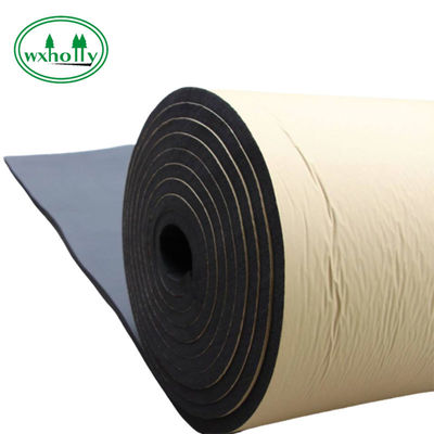 Black Wear Resistance Smooth 8m Soft PVC NBR thermal insulation Rubber Sheet